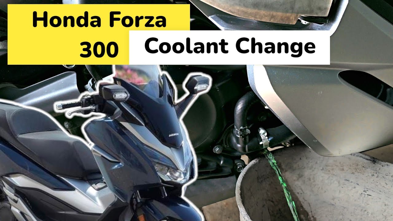 Honda Forza 300/350 Coolant Change
