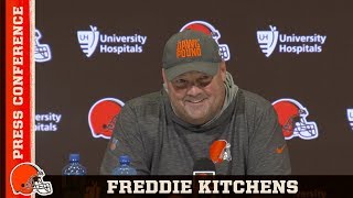 Freddie Kitchens: We're Coming Together as a Family Through Adversity | Browns Press Conference