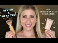 NEW Tarte AMAZONIAN CLAY 16-Hr Full Coverage FOUNDATION // DEMO, Review, &amp; WEAR TEST