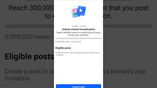 Facebook new update #FacebookMonetization #ContentMonetization #FacebookCreator #FacebookReels