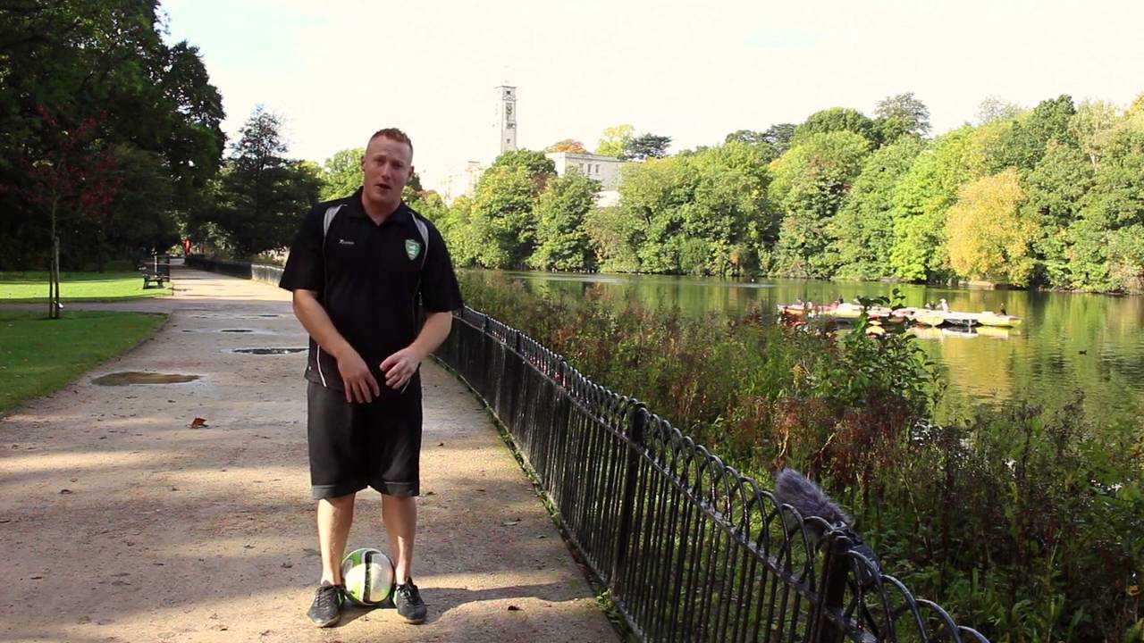 How to do a Reverse Rocket Launcher - Football skills tutorial with Dan Magness