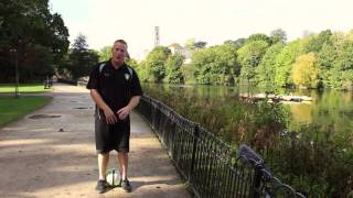How to do a Reverse Rocket Launcher - Football skills tutorial with Dan Magness