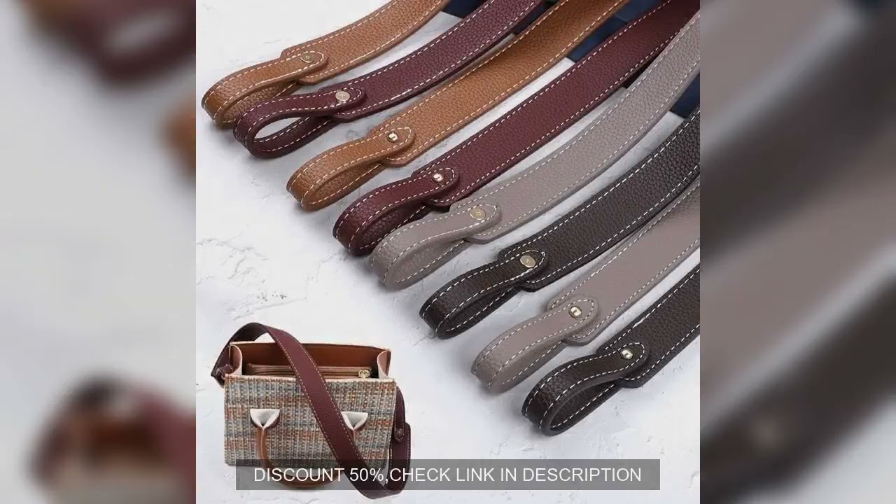 Hot Replacement Leather Bags Strap Adjustable Crossbody Handle Strap Handbag Belt Women DIY Fashion