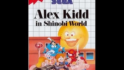 Alex Kidd in Shinobi World - Sega Master System HD 60 fps