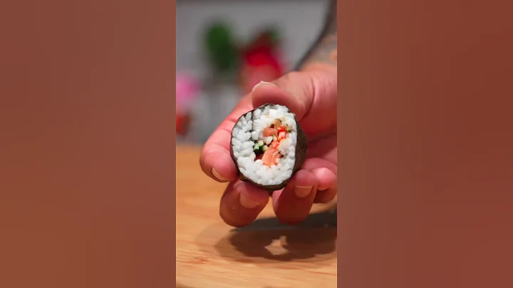 Costco Salmon Sushi #costco #salmon #sushi