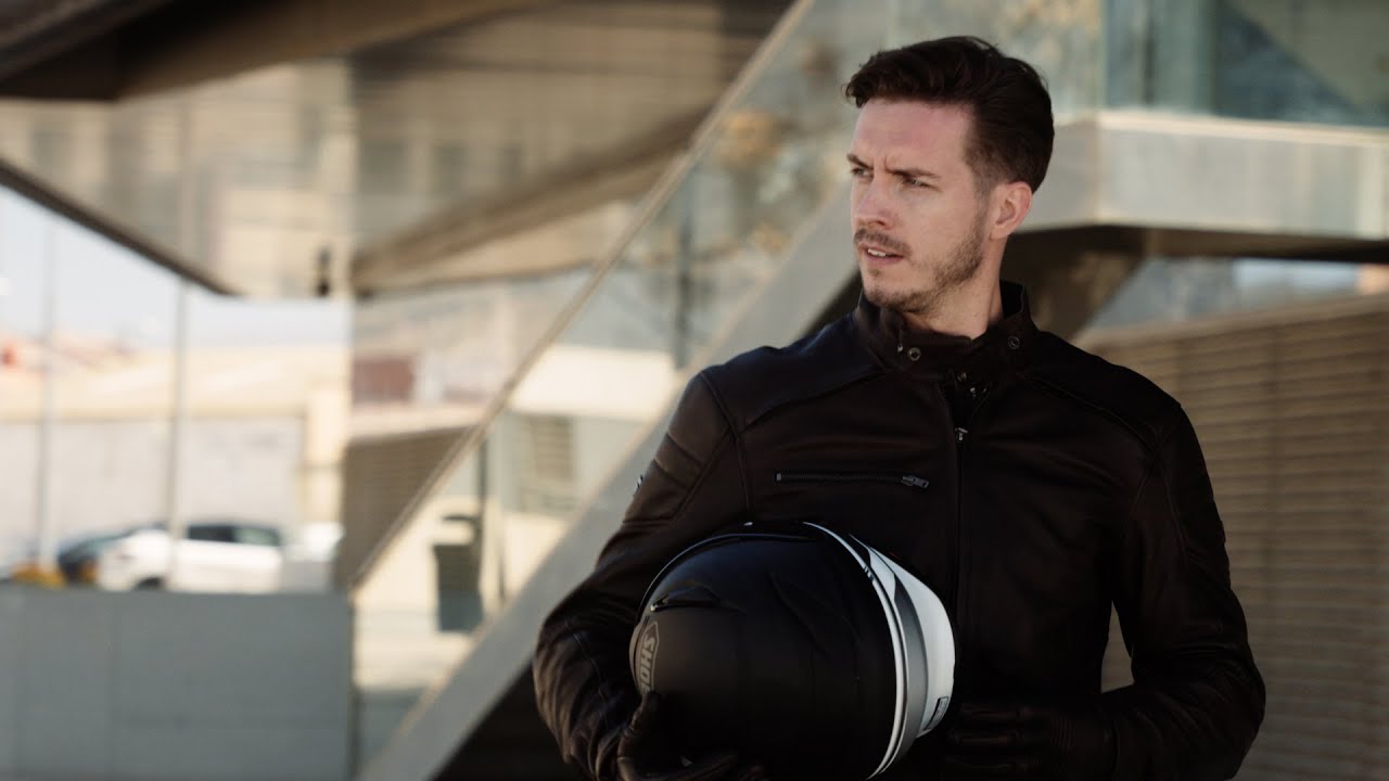 SHIMA Blake Jacket - Motorcycle Leather Jacket - YouTube