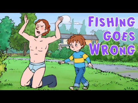 Horrid Henry and Dad go fishing! | Picture Book Podcast for Kids | Bedtime Story
