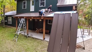 Basic STANDING SEAM Metal Roof | How To install.