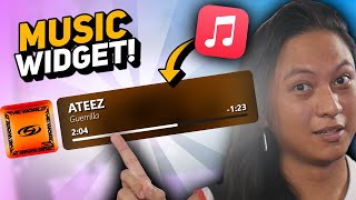 The NOW PLAYING Stream Widget For APPLE MUSIC! screenshot 2