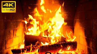 🔥 Crackling Fireplace Reverie: Burning Logs and Embrace of Relaxation🔥 Crackling Fireplace Sounds 4K