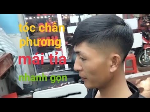 Hớt tóc nam l tóc chân phương mái tỉa so le l Hùng côi | Khái quát các thông tin nói về tóc 1 mái nam chính xác