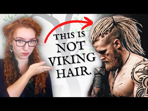 The Vikings and Celts DID NOT have DREADLOCKS : Viking hair history myths and Burning Man