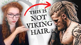 The Vikings and Celts DID NOT have DREADLOCKS : Viking hair history myths and Burning Man