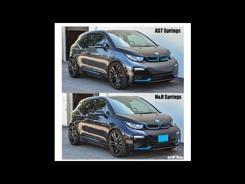 AST vs. H&R Lowering Springs for BMW i3, Plus How To Install Them.