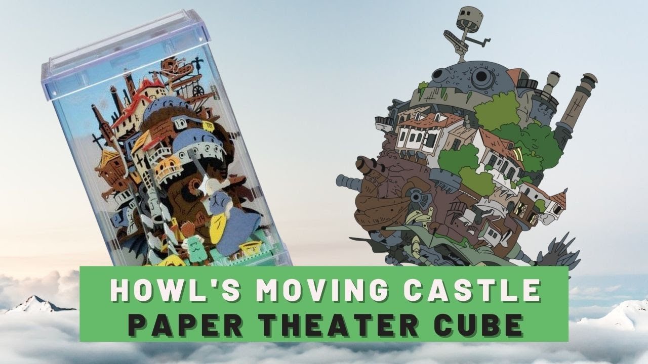 Howl’s Moving Castle Paper Theater Cube ペーパーシアター YouTube