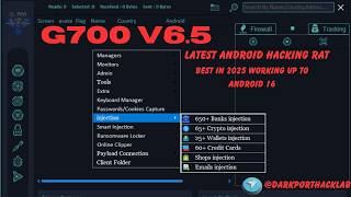 Hack Any Android Device Remotely with G700 V6.5 Control Any Phone From Your PC  Monitoring & Spying