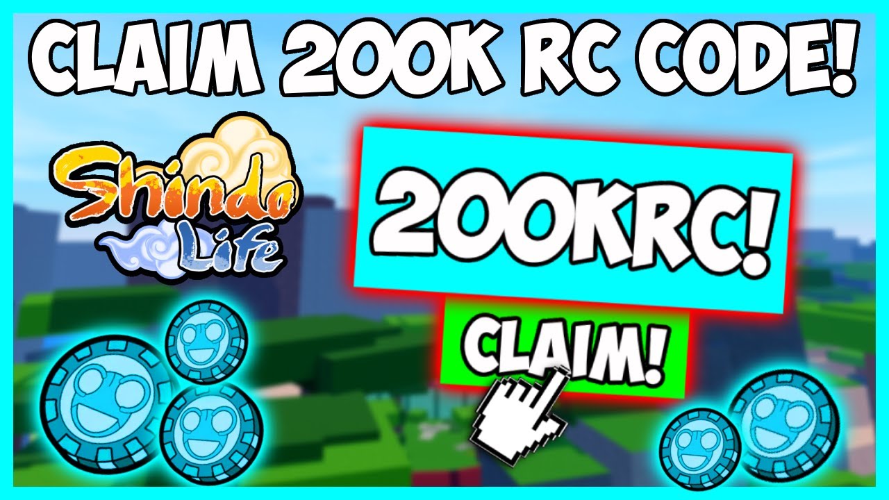 200K RC] *NEWEST* 200K Rell Coins Code For Shindo Life Rell Coins AND  Spins! 