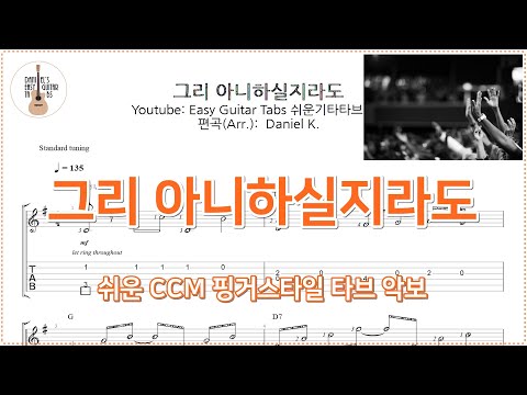 그리 아니하실지라도 - 안성진