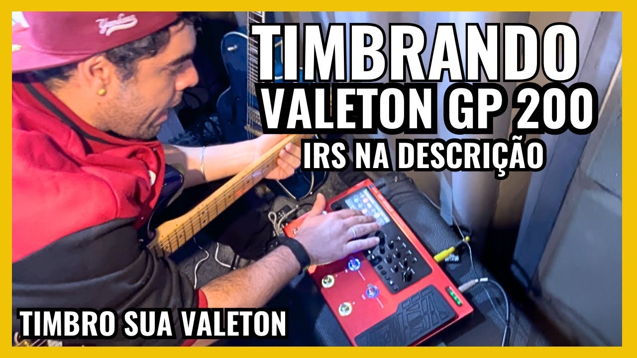 Timbrando Valeton gp 200 | SEM usar CAPTURA consegui extrair o MELHOR ...