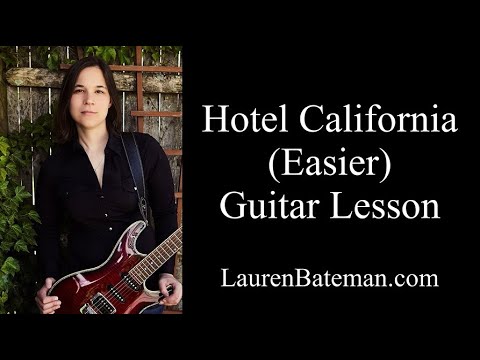 Hotel California Guitar Lesson – Easy Tutorial | Guitar Fan
