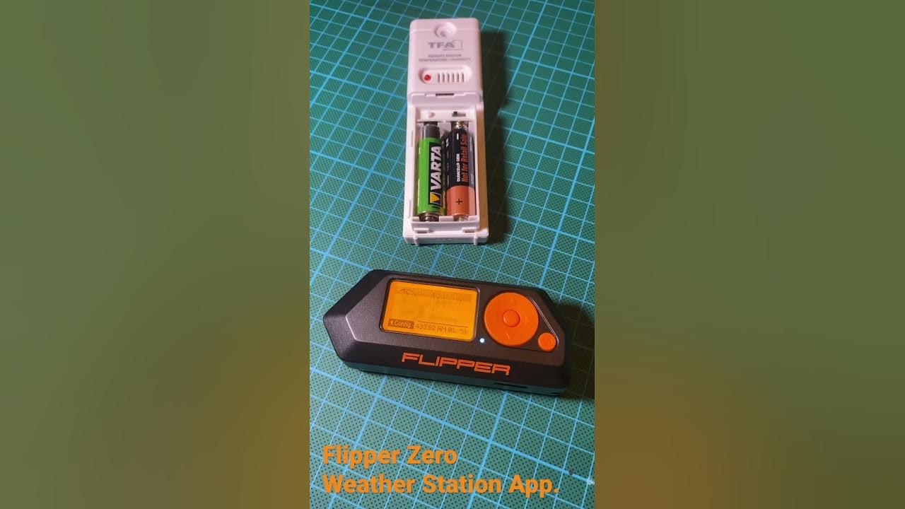 Flipper Zero Capture and Decode Weather Sensor data YouTube