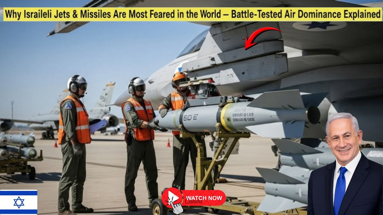 Why Israeli Jets & Missiles Are the Most Feared in the World — Battle-Tested Air Dominance Explained