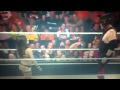 AJ LEE KISSES KANE WWE RAW 