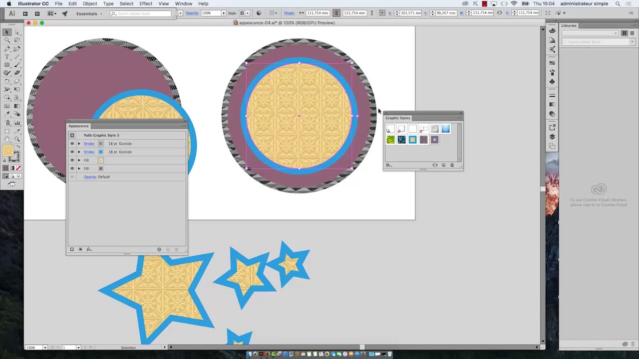 First steps into Adobe Illustrator part 33 course by Thierry Dambermont ...