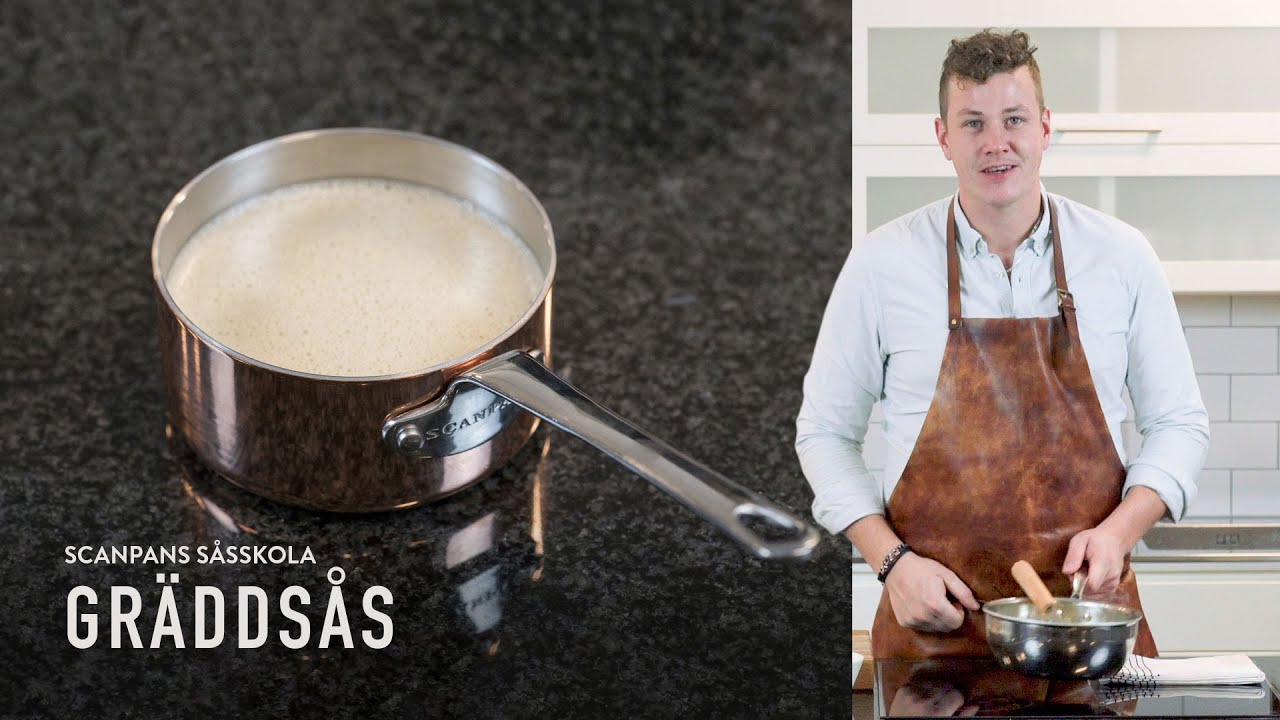 Såsskola – Gräddsås | Så lyckas du med en klassisk gräddsås