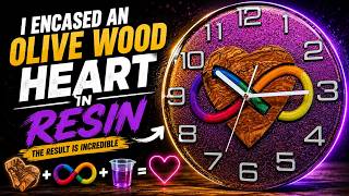 Olive Wood, Resin & Infinity – Making a One-of-a-Kind Clock