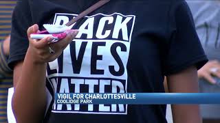 Vigil held for Charlottesville victims in Coolidge Park