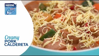 How to Cook Creamy Pork Caldereta with NESTLÉ® All Purpose Cream