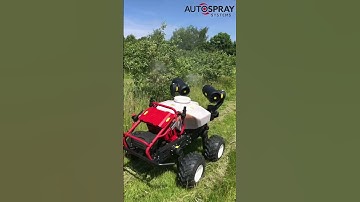 Autonomous All Electric Orchard Spray Robot