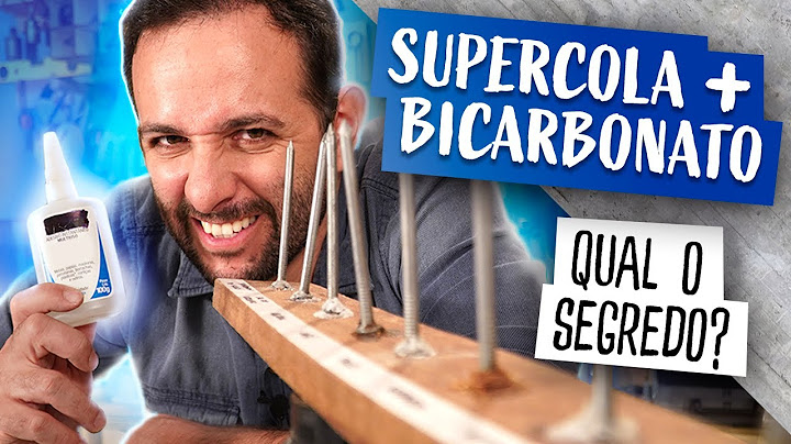 Supercola + bicarbonato: qual o segredo?