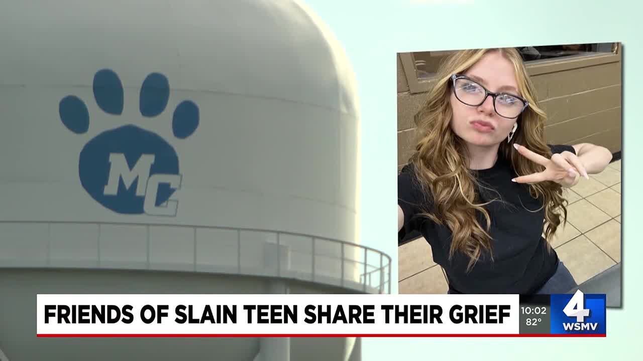 Friends of slain teen share their grief - YouTube