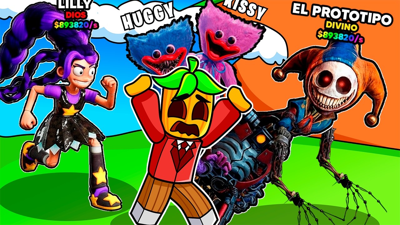 ESCAPA del TSUNAMI de POPPY PLAYTIME 5 y consigue TODOS LOS PERSONAJES NUEVOS