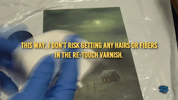 How To Varnish An Oil Painting - Using Retouch Varnish for Sunken-In Areas