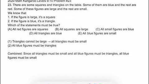 2020 Math Kangaroo Levels 9-10 Problem #23