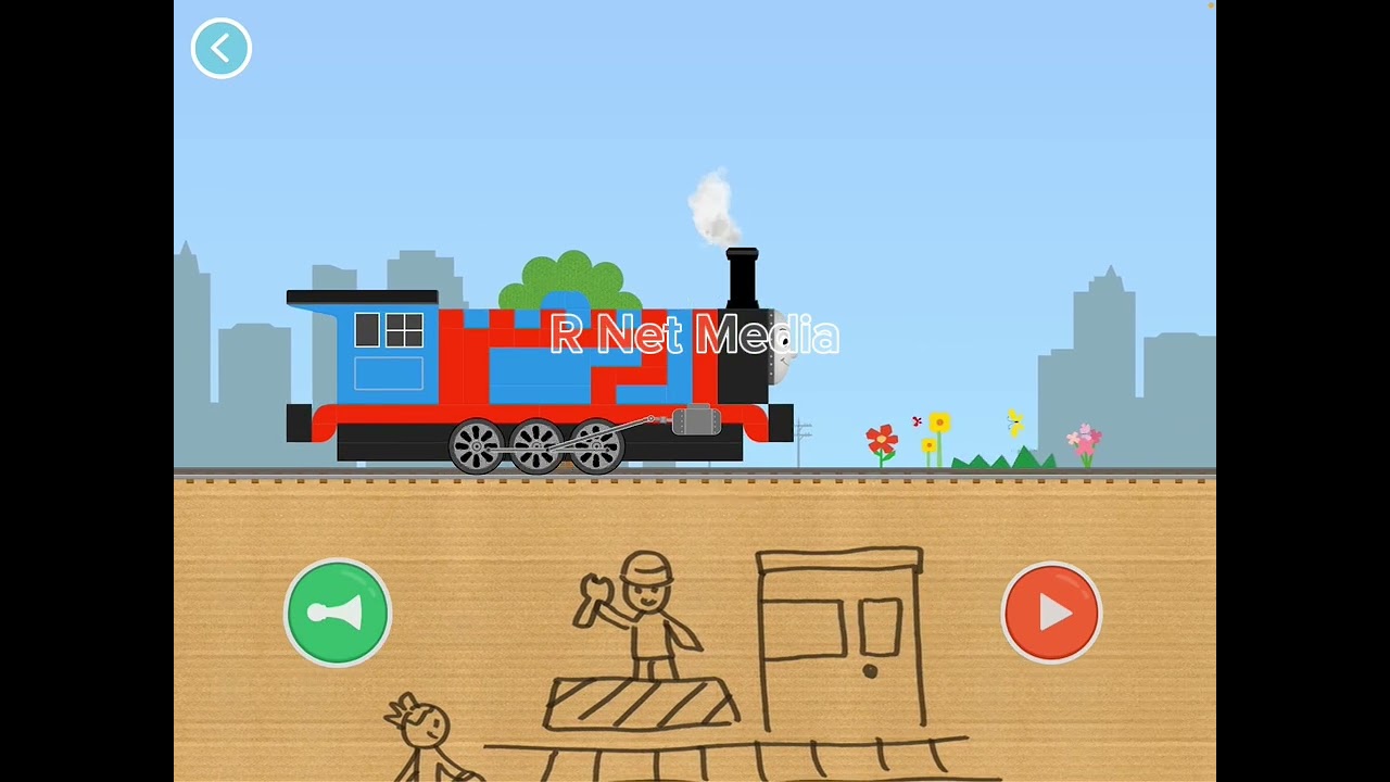 Main game membuat kereta api Labo Train