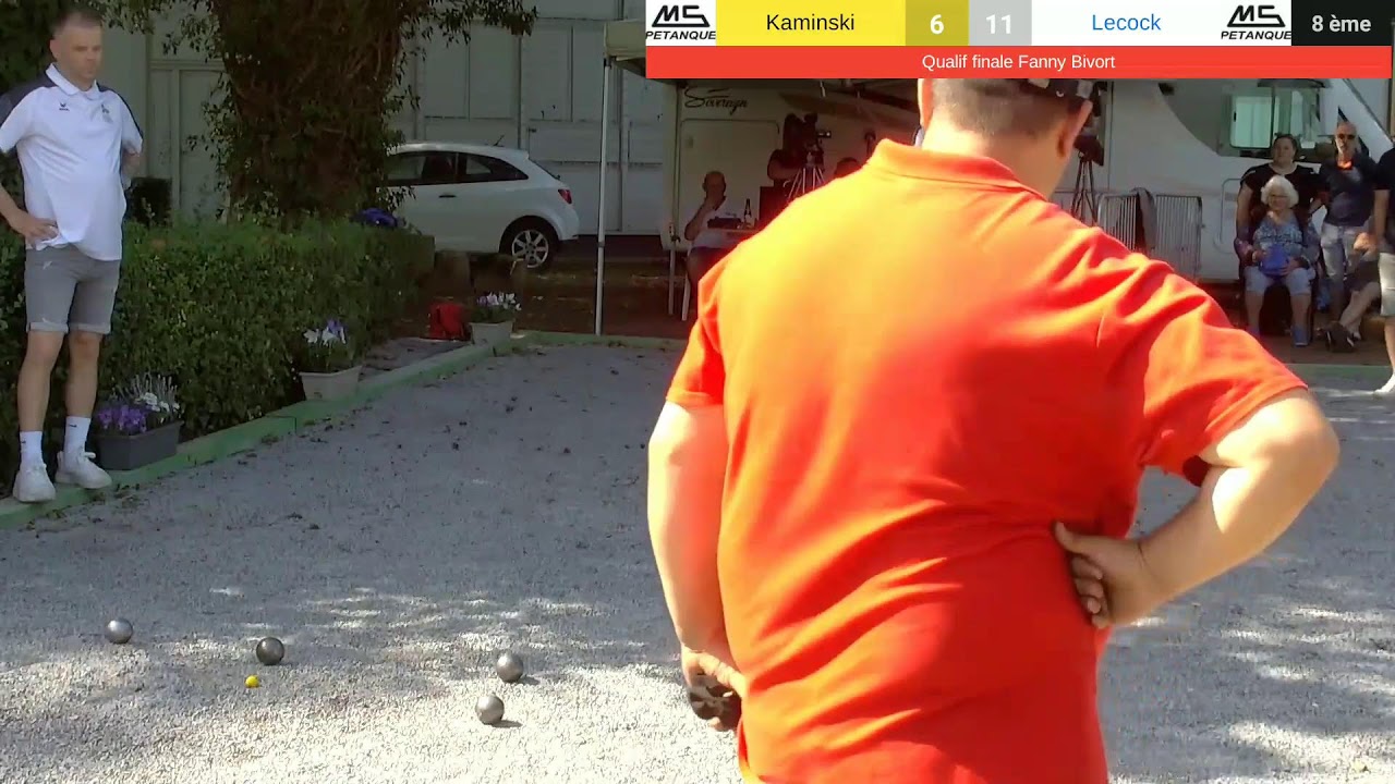 Miniature de la vidéo : Pétanque : Pétanque Finale du Qualif Fanny Bivort