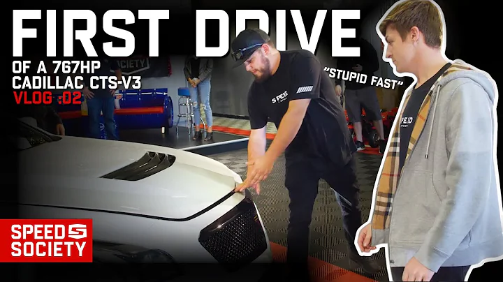 FIRST DRIVE OF A 767HP CADILLAC CTS-V | VLOG : 02