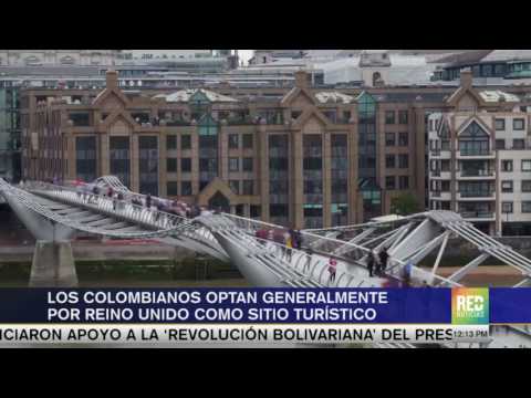 Los colombianos optan por Reino Unido como sitio turístico