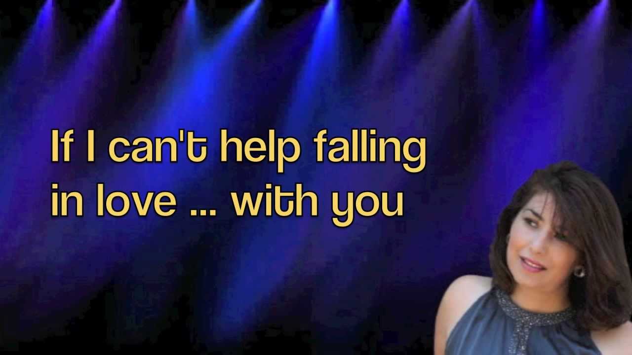 Can T Help Falling In Love Karaoke