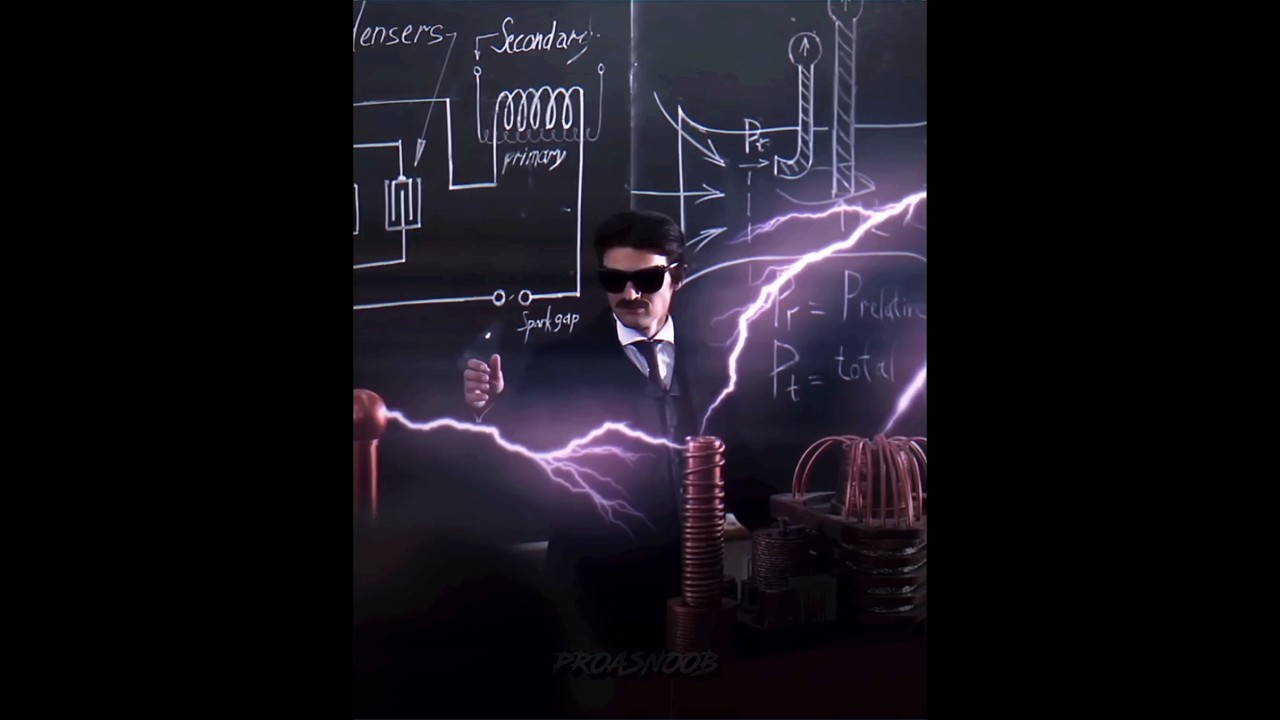 Sir Nikola Tesla Edit 🗿🛐⚡ #edit #tesla #nikolatesla #movie #scientist