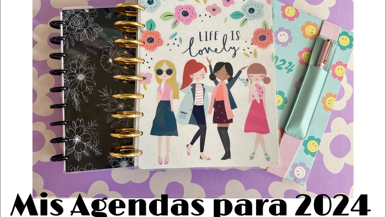 Mis Agendas que estare usando este año! 2024