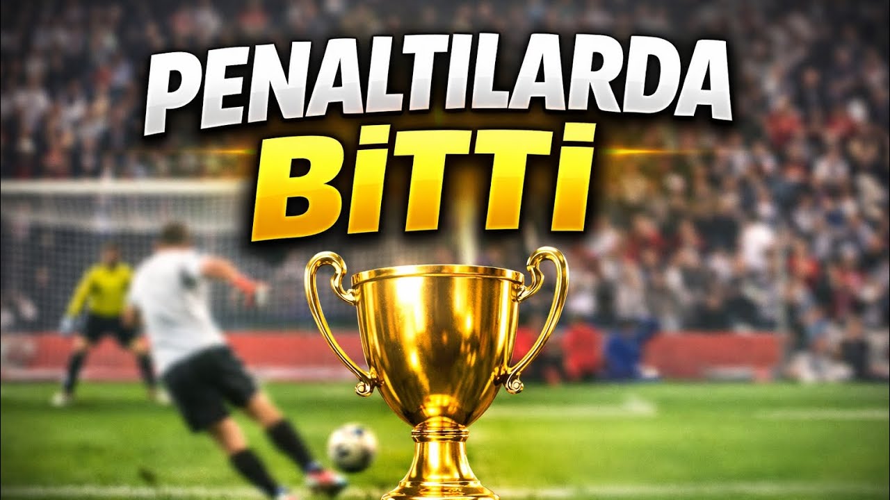 PENALTILARLA ŞAMPİYON OLDUM! Kalbim 190 Atıyordu