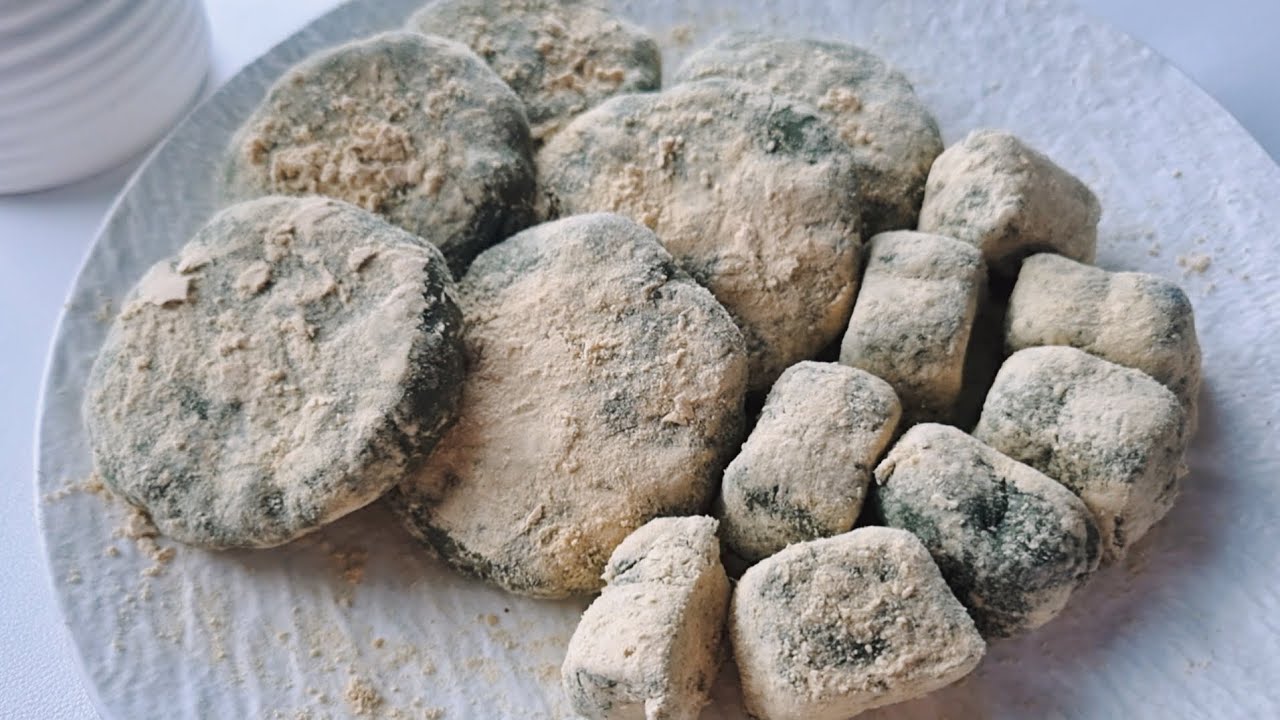 초초간단 현미쑥떡 건강한데 이렇게 맛있어도 되나요? 전자렌지 4분 완성 당뇨혈당 걱정 덜어줄 건강떡