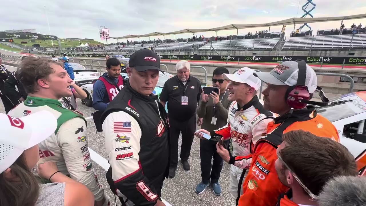 Sage Karam and Parker Kligerman Not Happy with Each Other After COTA Xfinity