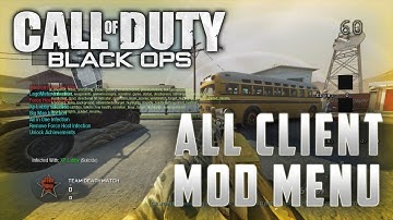Black Ops 1 Mod Menu - BO1 All Client Mod Menu TU11 Online (Works on RGH/Xbox One) (BO1 Mods 1.11)