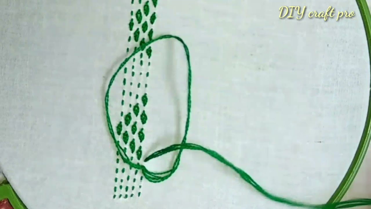 গ্রাম বাংলার ঐতিহ্যবাহী নকশি কাঁথা সেলাই।। ঐতিহ্যবাহী পটল ধাগা  সেলাই ডিজাইন। Embroidery nakshi art